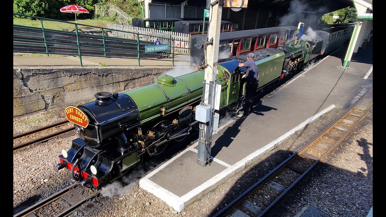 A Non-Stop Footplate Experience on the RH&DR