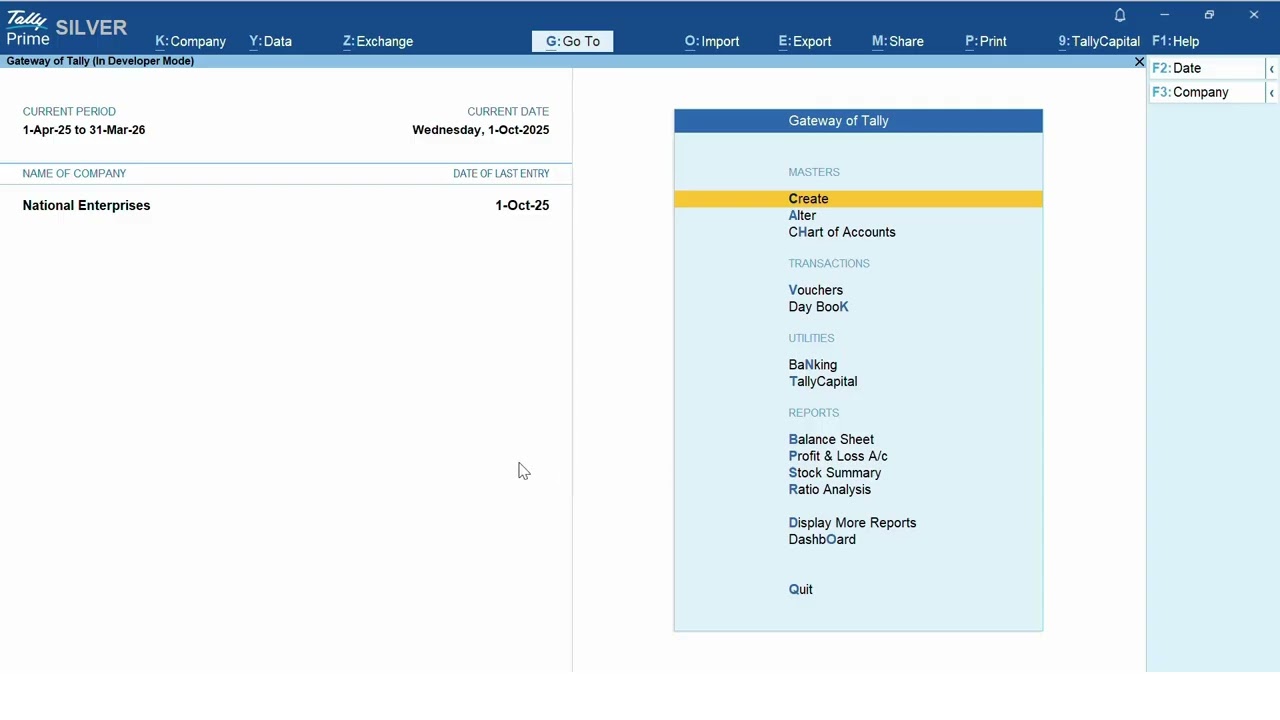 gst rate changes in tally prime 