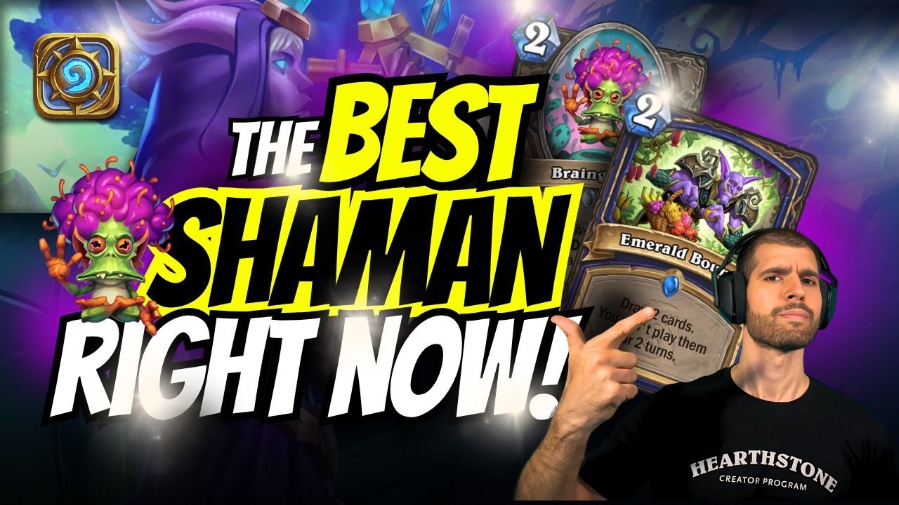 🚀 THIS DECK GOT ME TO LEGEND! 🌟 Asteroid Shaman GUIDE + Hearthstone Gameplay!