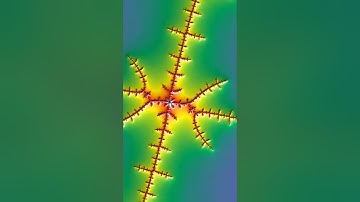 Infinite Zoom into the Beautiful Fractal ✨🌀 #Fractal #Mandelbrot #Zoom