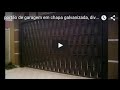 portão de garagem em chapa galvanizada, diversos modelos!