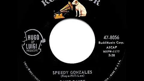 1st RECORDING OF: Speedy Gonzales - David Dante (1...