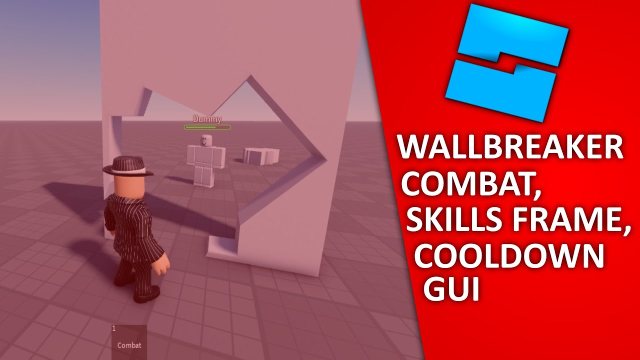 ROBLOX Studio Model Giveaway | Wallbreaker Combat, Skills Frame