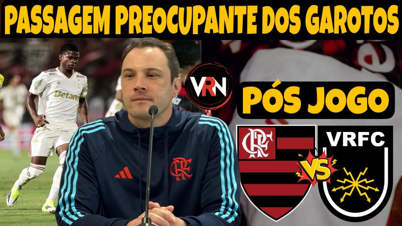 MAIS UMA ATUAÇÃO BEM RUIM DO SUB 20 NO CARIOCA! CARBONE FEZ BESTEIRA! CARIOCA FICA TENSO! PÓS JOGO +