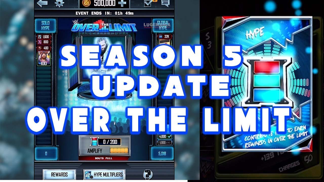 wwe raw 2019 new WWE SuperCard Update - First New Solo Event for Season 5 | Over The Limit
