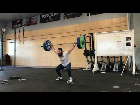 Jared Enderton - 306lb Snatch at Boise Crossfit
