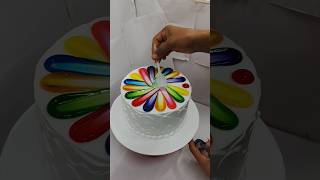 amazing multi colour cake design #trending #shortsfeed #ytshorts #youtubeshorts #shorts #video