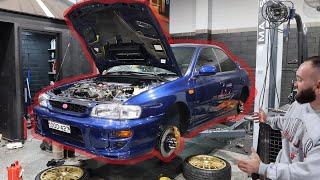 SUBARU WRX GC8 - STI BREMBO BRAKE UPGRADE