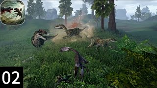 Jurassic Clash Primal Dino Sim || Gameplay Walkthrough || (Android And iOS) screenshot 4