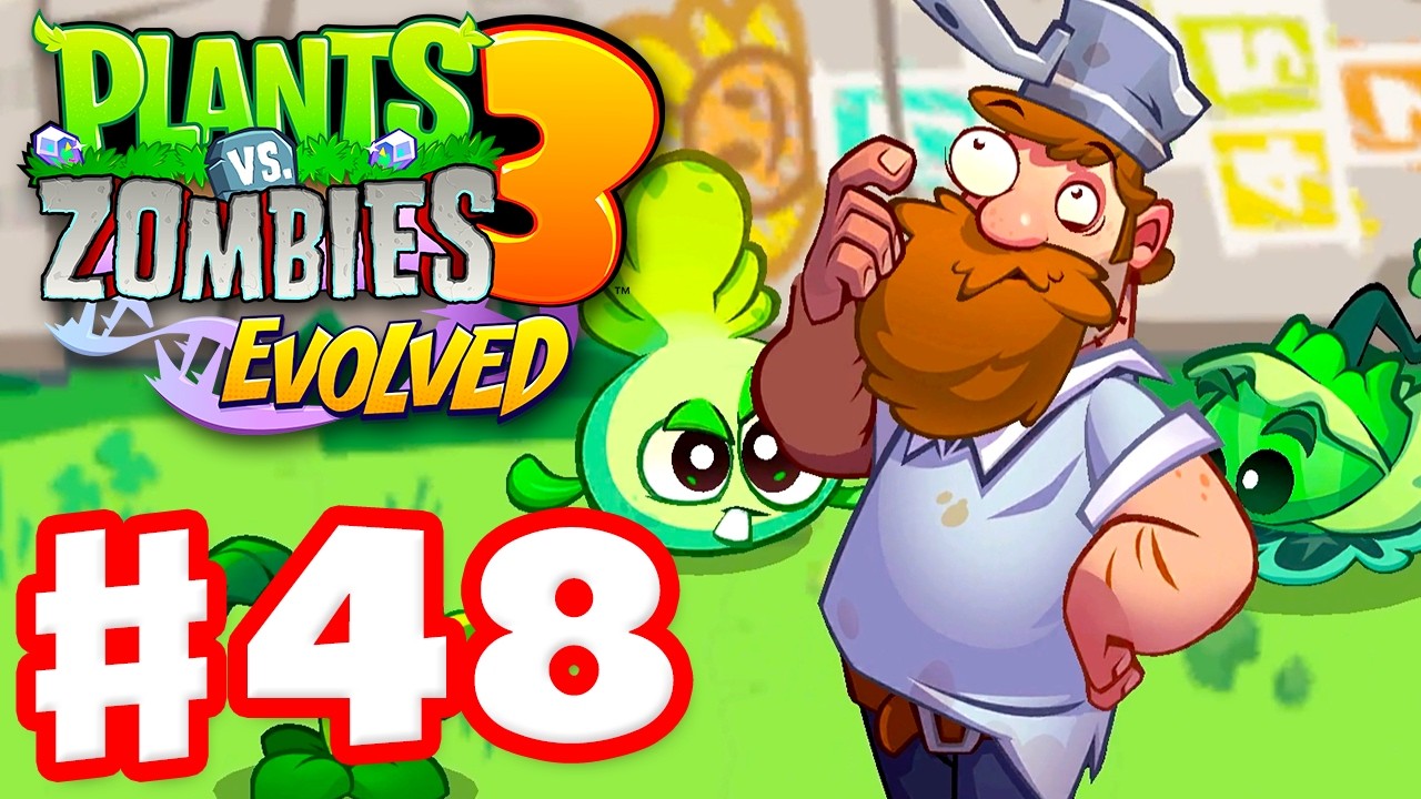 New Adventure Levels - Plants vs. Zombies 3: Evolved - Gameplay Walkthrough Part 48