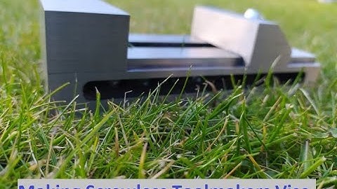 Make Toolmakers Screwless Vise from scrap - Part 2 heat treatment and grinding