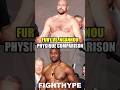 FRANCIS NGANNOU RIPS OFF SHIRT TO COMPARE TYSON FURY PHYSIQUE
