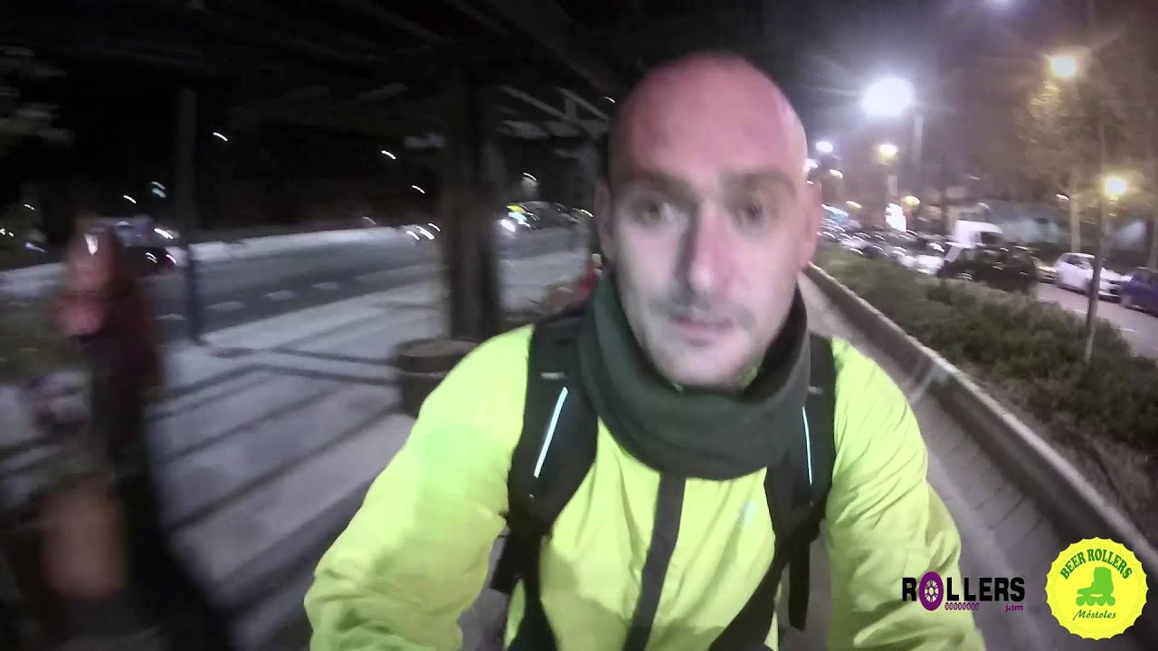 ROLLER PATINAJE Ruta BEER ROLLERS Móstoles_Alcorcón - 5 Febrero 2016