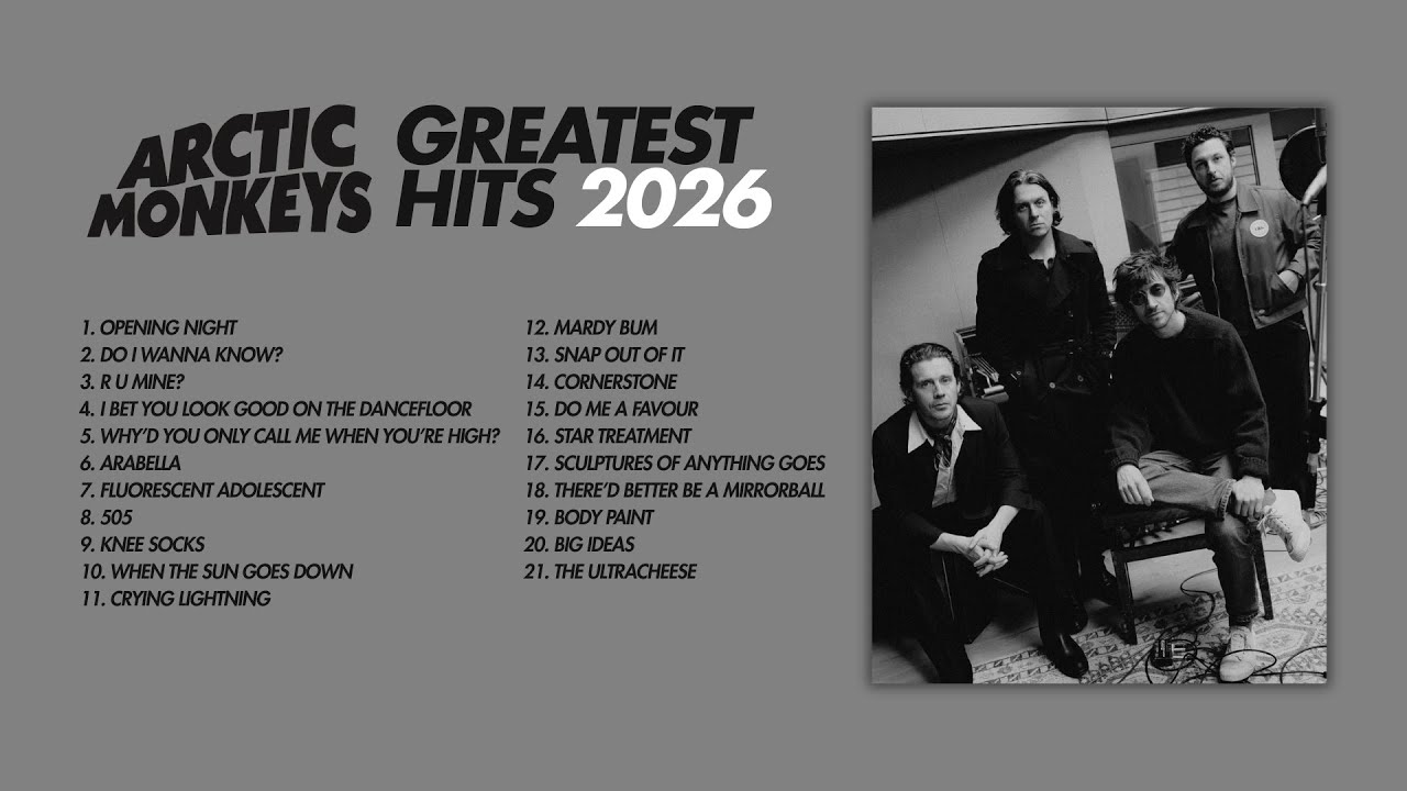 [1 Hour +] [No Ads] Arctic Monkeys Greatest Hits 2026 | Opening Night # ...