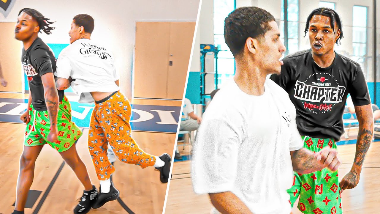 ЭКСТРЕМАЛЬНО ФИЗИЧЕСКИ АКТИВНЫЙ БОЙ 1 на 1 шокирует весь спортзал... | Кам и Шрам против Дырявой ...