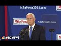 Mike pence makes 2024 presidential run official