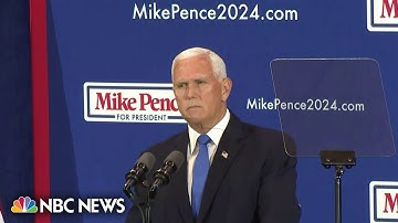 Mike Pence makes 2024 presidential run official