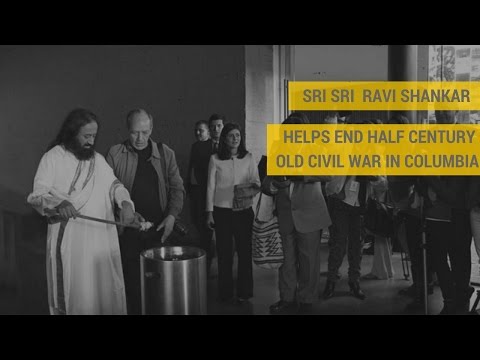 Gurudev Sri Sri Ravi Shankar Helps End Half Century Old Civil War | Art Of Living