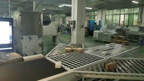 DWS with sorting system cubiscan, dimension, scan, weight system