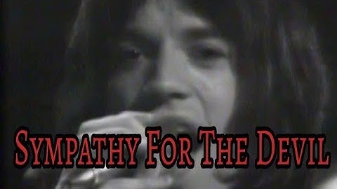 THE ROLLING STONES  -Sympathy For The Devil- David Frost.