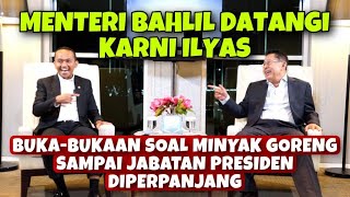 Minister Bahlil Visits Karni Ilyas - Karni Ilyas Club