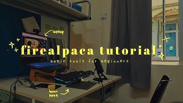 Tutorial: Getting Started With Firealpaca - Free Drawing Software (canvas Creation & Basic Tools)