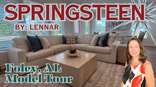 Tour The Model Home of New Construction - The Springsteen Floor Plan by Lennar Homes