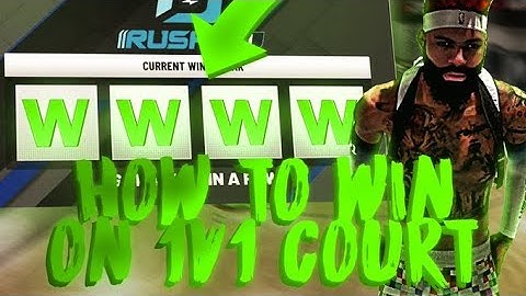 HOW TO WIN RUSH 1V1 EVENT ON NBA2K20( TIPS TO WINNING 1V1 GAMES)