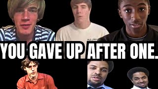 This is Your Sign To Keep Pushing! Five Youtubers First Video!