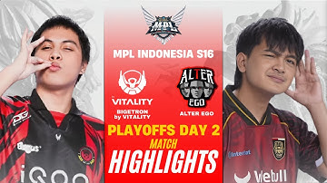 [HIGHLIGHTS] BIGETRON VITALITY vs ALTER EGO MPL ID S16 | BTR vs AE