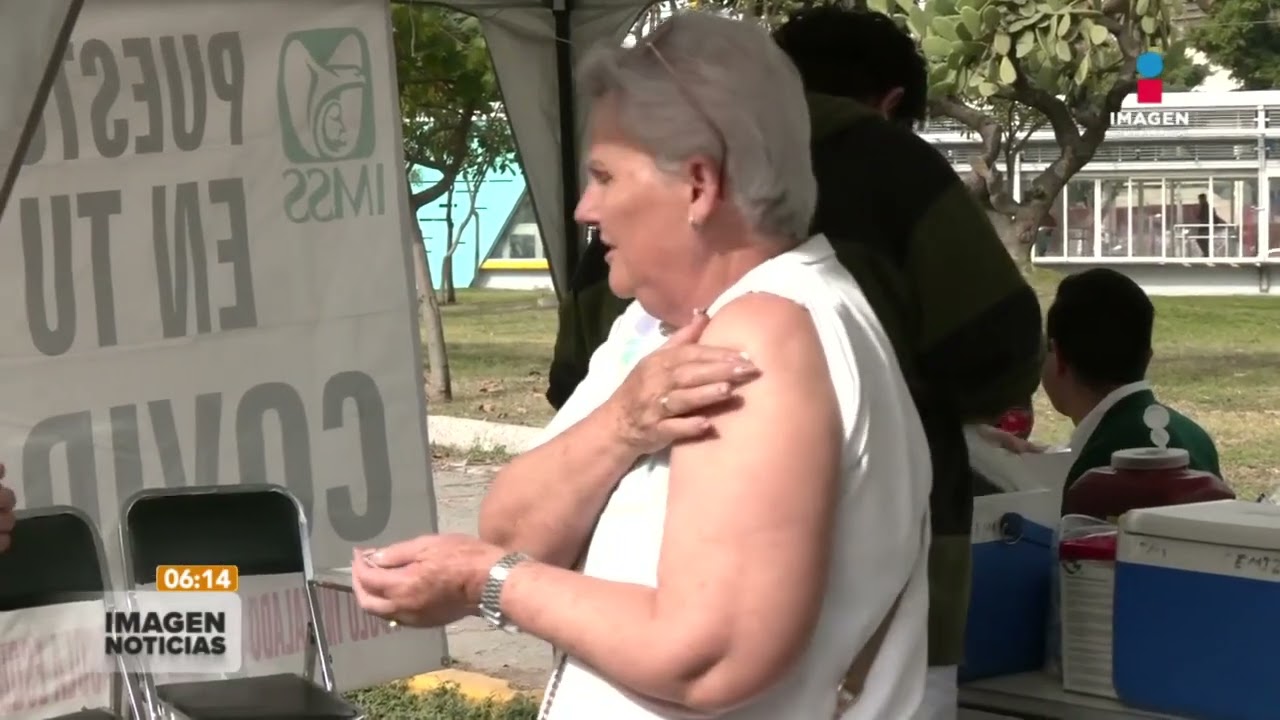 Habilitan registro para la vacuna contra Covid 19 en adultos mayores | Imagen con Ricardo Camarena