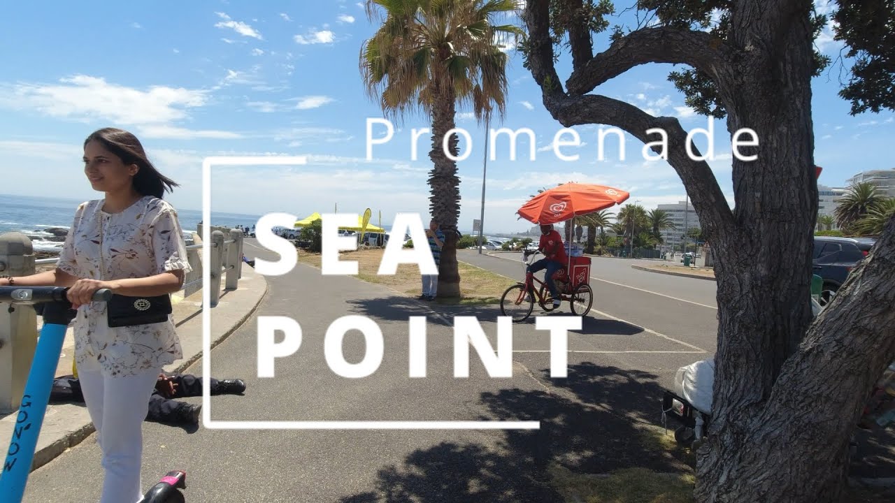 Sea Point Promenade on an E-Scooter 🛴 | 🇿🇦 Cape Town Summer