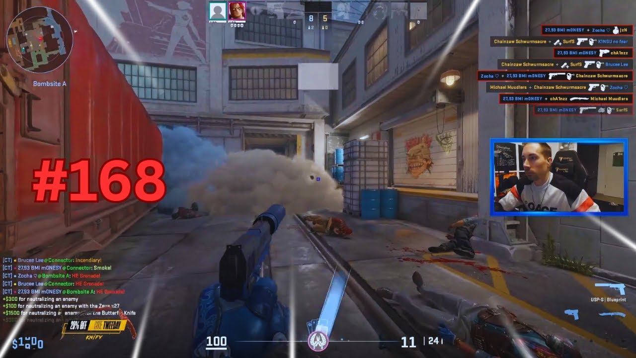 DAILY CS2 INSANE PLAYS #168 | BEST TWITCH CLIPS - YouTube
