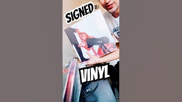 My signed copy of Man’s Best Friend #vinyl #sabrinacarpenter #record #fypシ #like