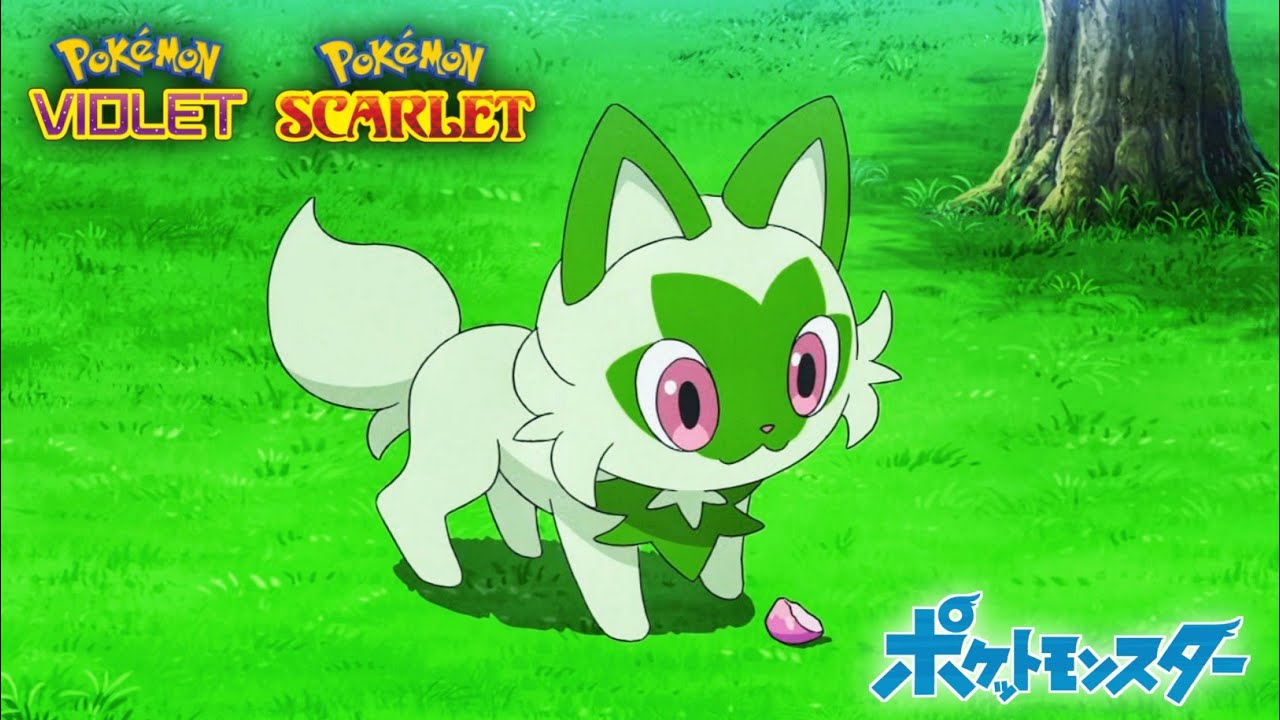 Sprigatito é o primeiro Pokémon da 9ª geração a aparecer no anime
