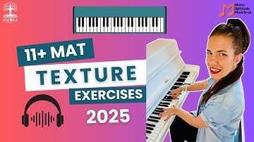 11+ Music Aptitude Test 2025: TEXTURE (HARMONY) | 20 Essential Texture Exercises 🎵