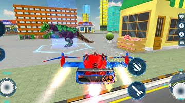 Mech Robots War Arena Game 2022- Robot Dinosaur Games #69- Android Game play