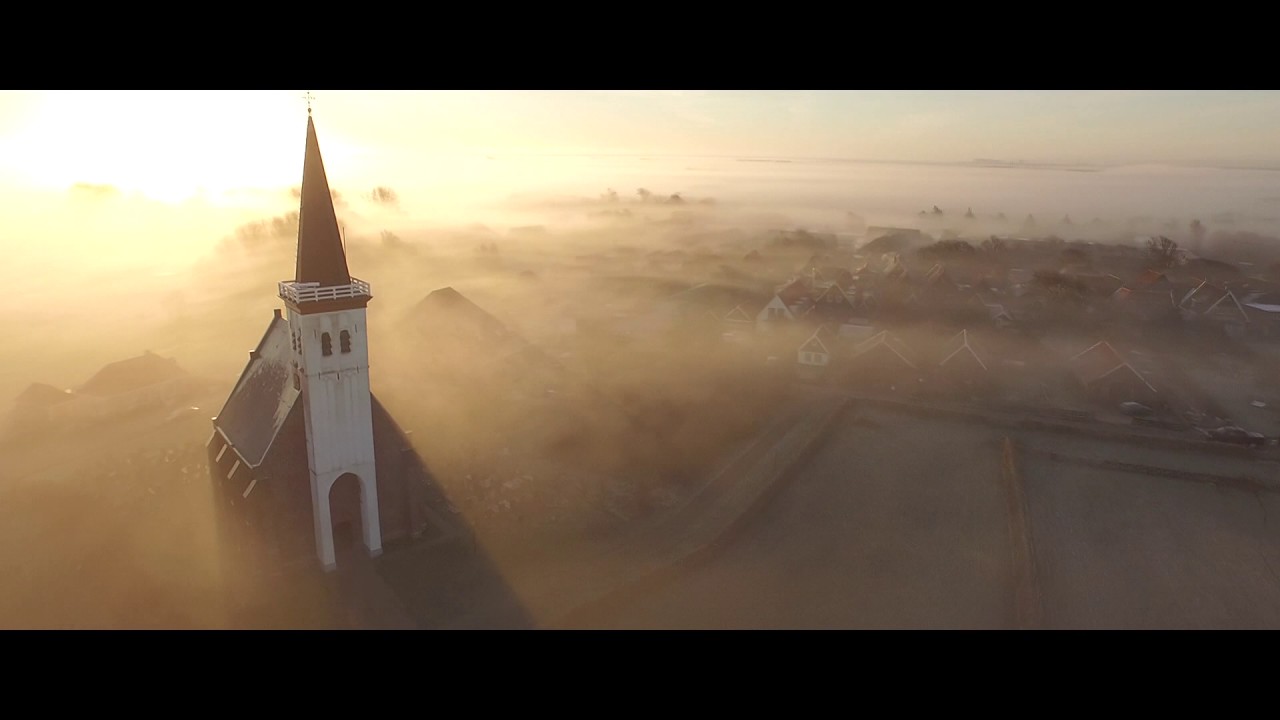 Kerkje Den Hoorn Texel In De Mist - Youtube