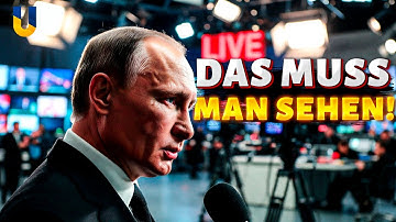 Beschämende Erklärung Putins! ER LOG live im Fernsehen (VIDEO)