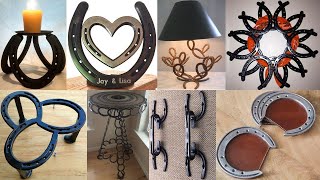 Horseshoe welding project ideas for beginner welders / horseshoe craft project ideas / welding ideas