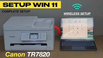 Canon PIXMA TR7820 Setup Windows 11, Download Drivers & Softwares, Wireless Setup Review !!