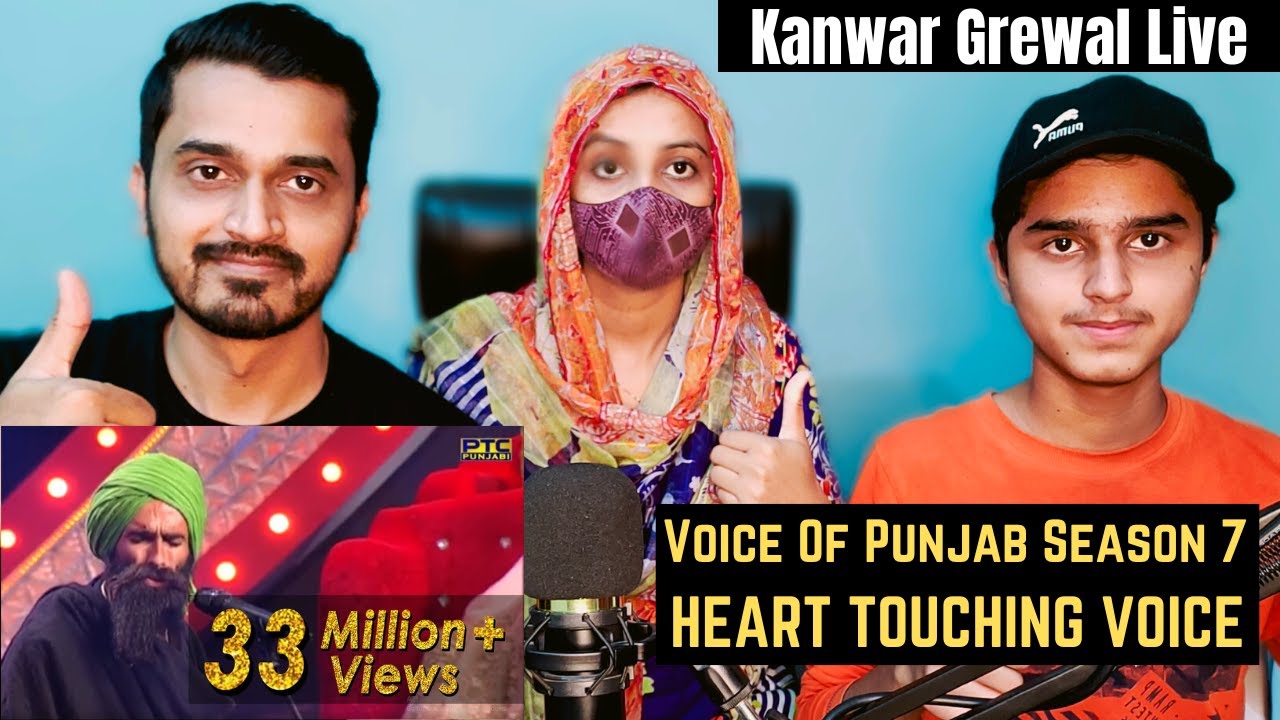 Pakistani Reaction on Kanwar Grewal Unplugged & Live in Voice Of Punjab Season 7 | PTC Punjabi