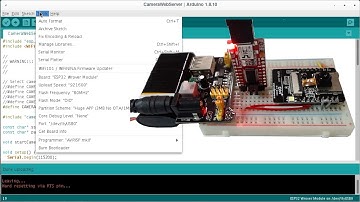 Cheap Wifi IP Camera: ESP32-CAM + Arduino Software (IDE)