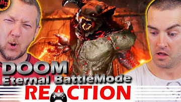 BATTLEMODE Gameplay Reaction - DOOM ETERNAL (2019)