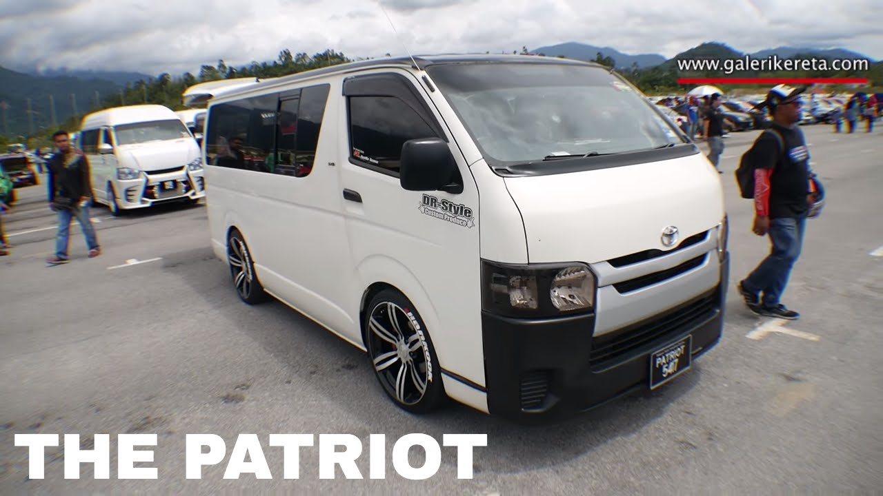 customized toyota hiace vans 2016