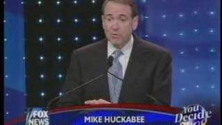 Mike Huckabee Fox News GOP Debate 3