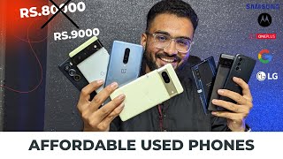 Affordable Used phones | Google Pixel OnePlus Samnung Motorola LG New Price Big Drop ??