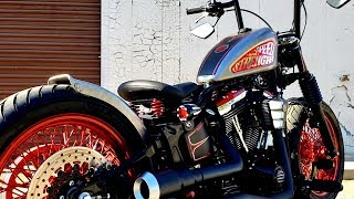 Ultimate Bobber Build Timelapse 2 - Harley FatBoy
