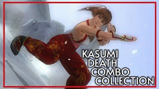 DOA5LR Kasumi Death Combo Collection