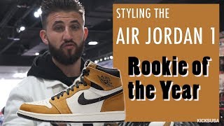 air jordan 1 rookie of the year outfit